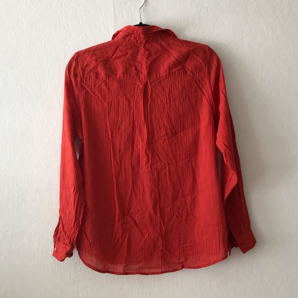 Banana Republic Breathable Solid Voile Shirt - Picture 2 of 13